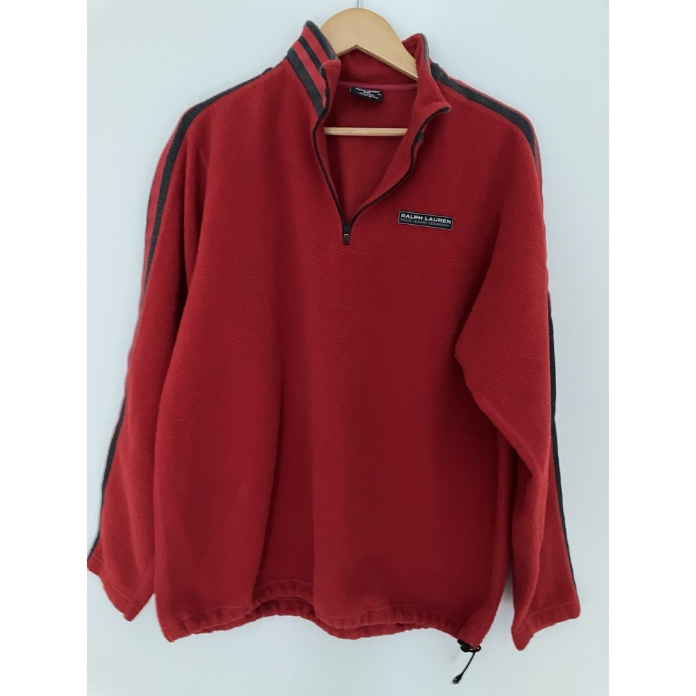 Polo Jeans Co Ralph Laure Fleece Jacket Men's XL Old Money